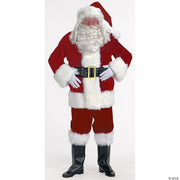 Regal Burgundy Velvet Santa Suit | Costume-Shop.com - LARGE - image 2