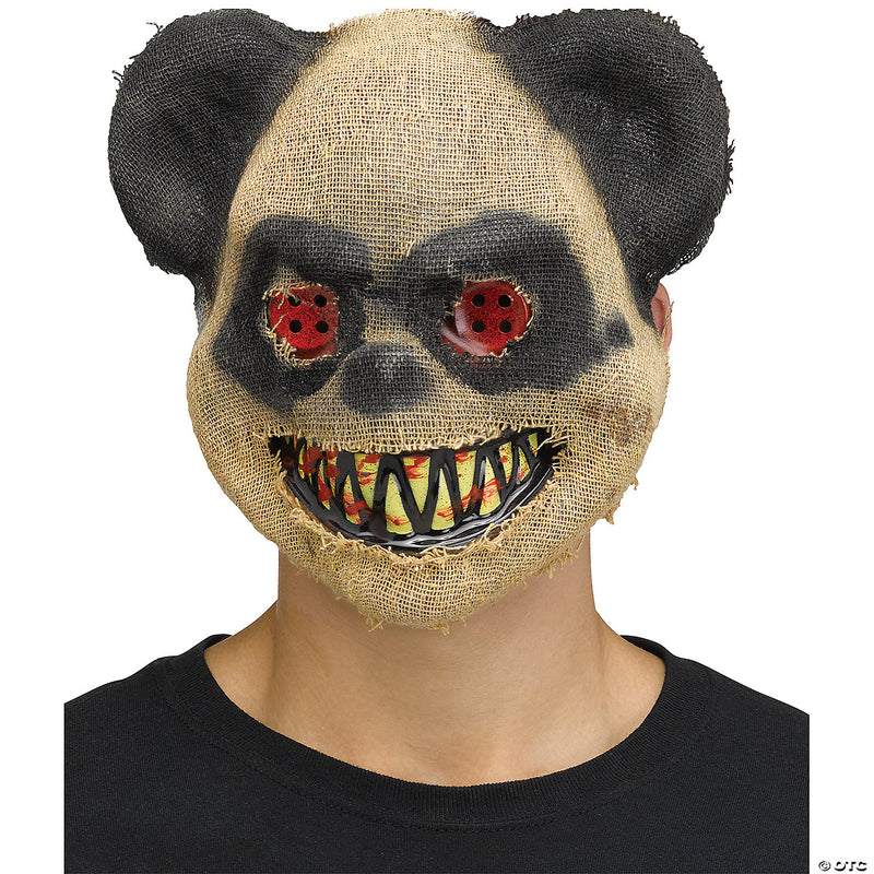 Burlap Beast Mask Bear - image 1