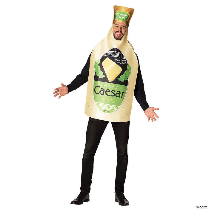 Caesar Dressing Bottle  Adult Costume