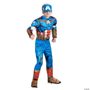 Captain America (Steve Rogers) Child Qualux Costume - LARGE - image 1