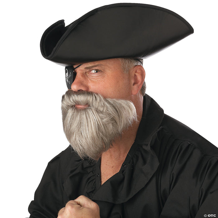 Captain's Grey Beard & Mustache