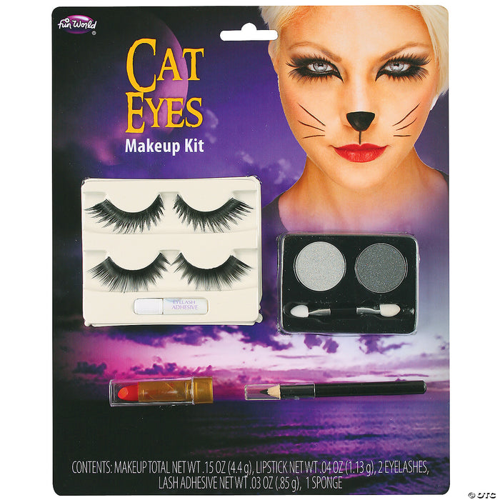 Cat Eye Makeup Kit With Lashes