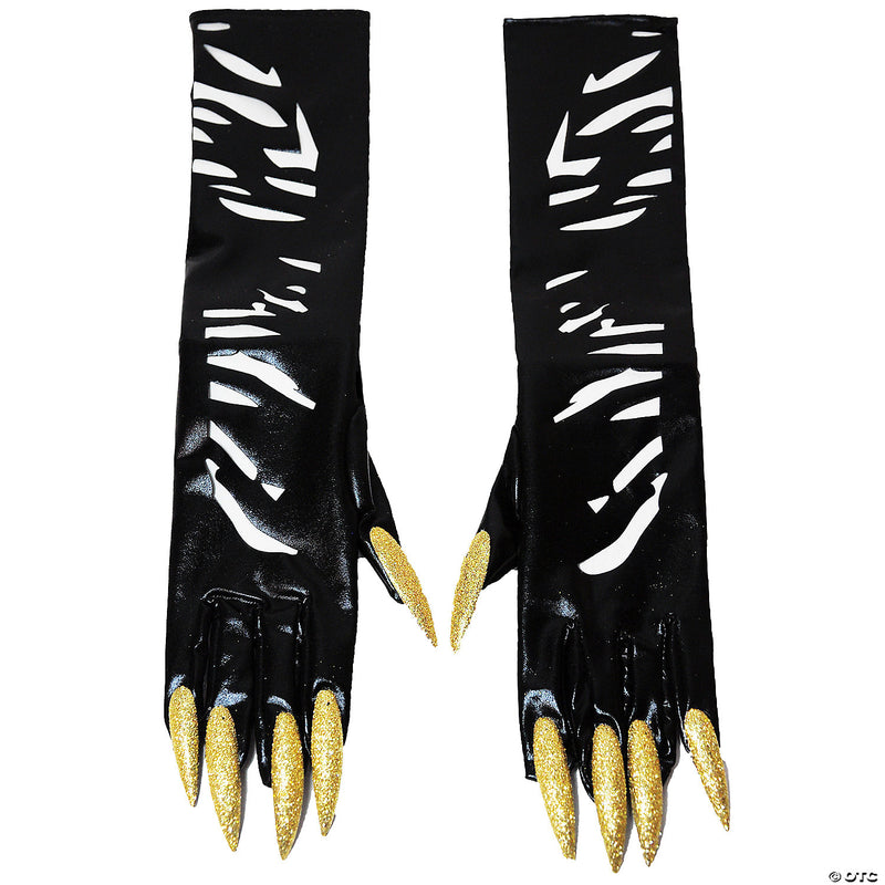 Cat Scratch Opera Gloves with Claws | Costume-Shop.com - image 1