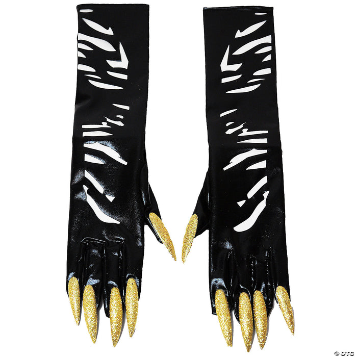 Cat Scratch Opera Gloves