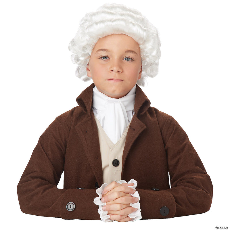 Colonial Man Wig for Kids - image 1
