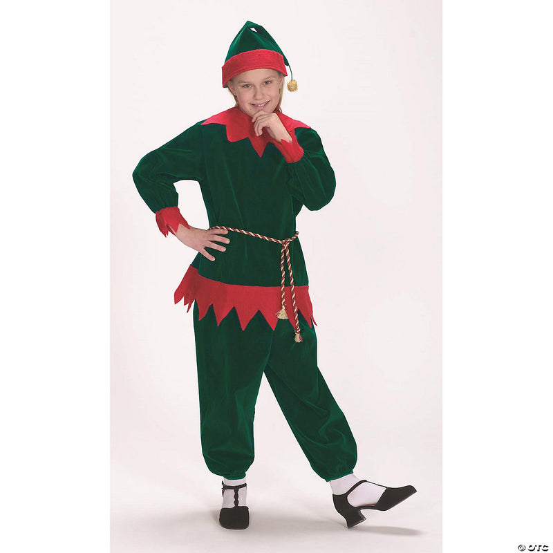 Child Velvet Elf Suit | Costume-Shop.com - image 1