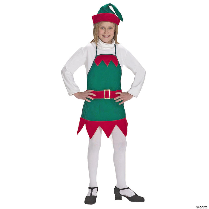 Child’s Elf Holiday Apron & Hat