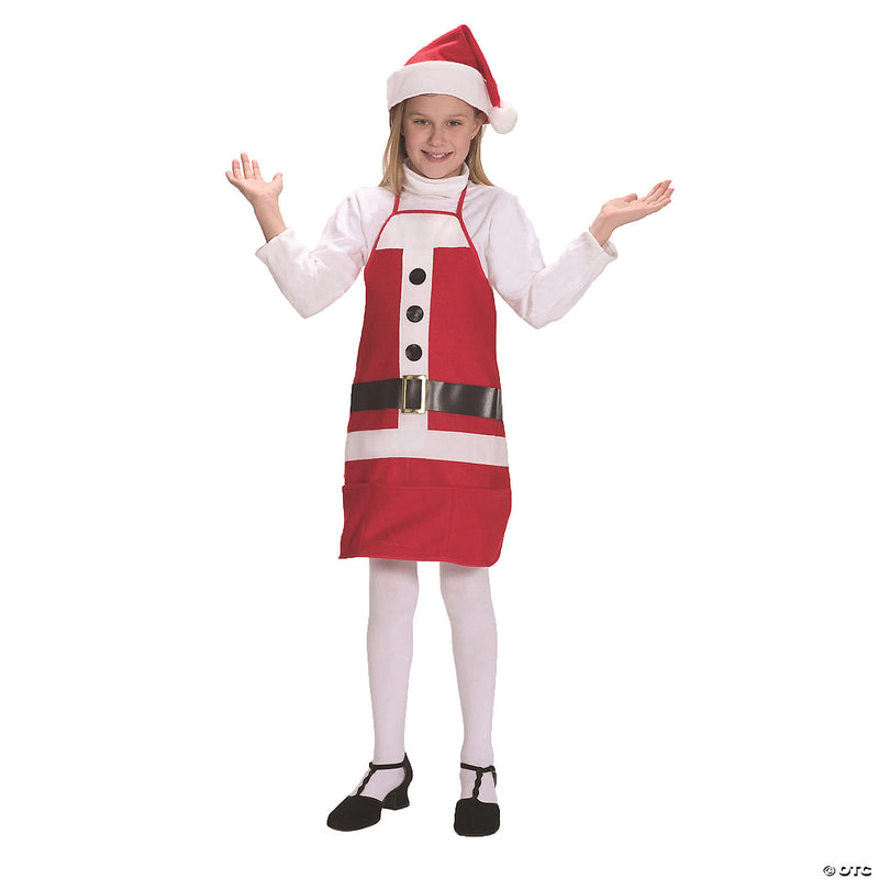Child's Holiday Apron & Hat | Costume-shop.com - image 1