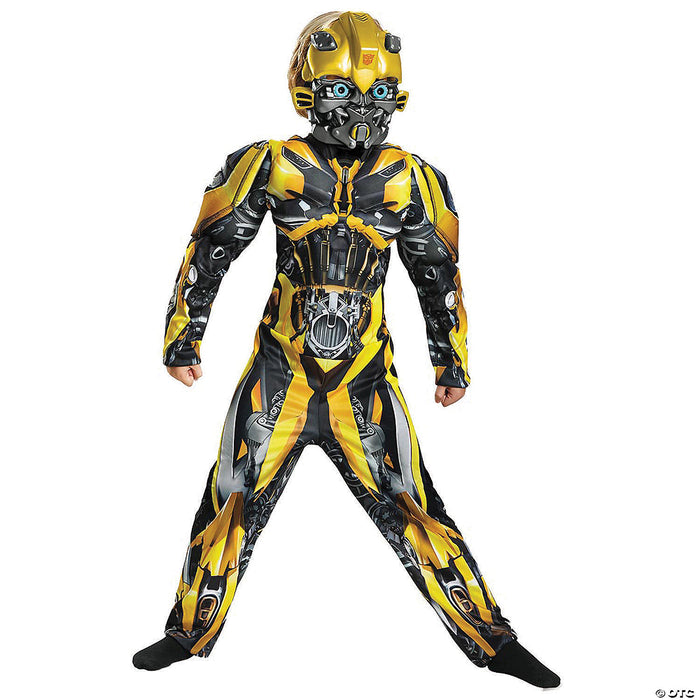 Child’s Muscle Transformers Bumblebee Costume - 7-8