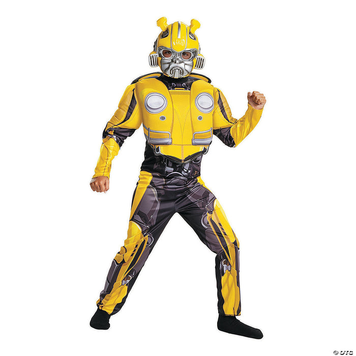 Child’s Muscle Transformers Bumblebee Costume - Large