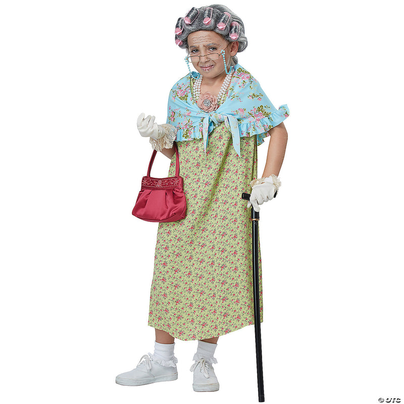 Little Lady: Child's Old Lady Costume Kit 👵🌼 - image 1