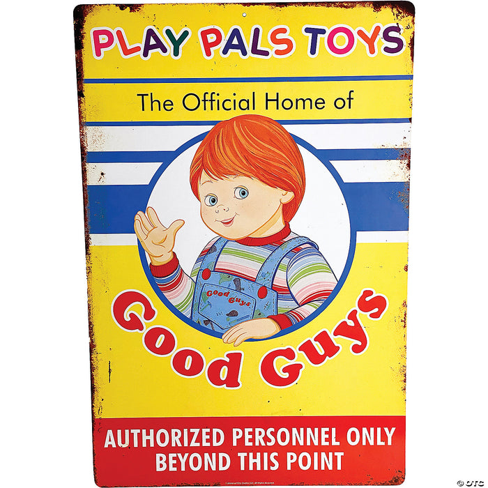 Chucky Play Pals Sign