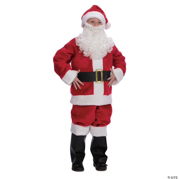 Child's Plush Santa Suit - MD