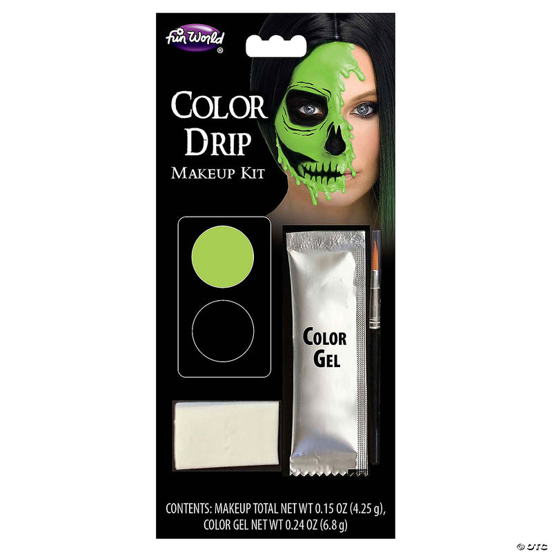 Color-Drip Melting Skull - Gold | Costume-Shop.com - GOLD - image 2