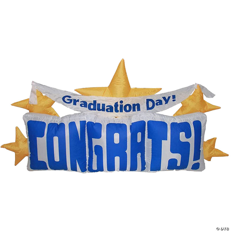 4' Congrats Graduation Inflatable Decoration | Costume-Shop.com