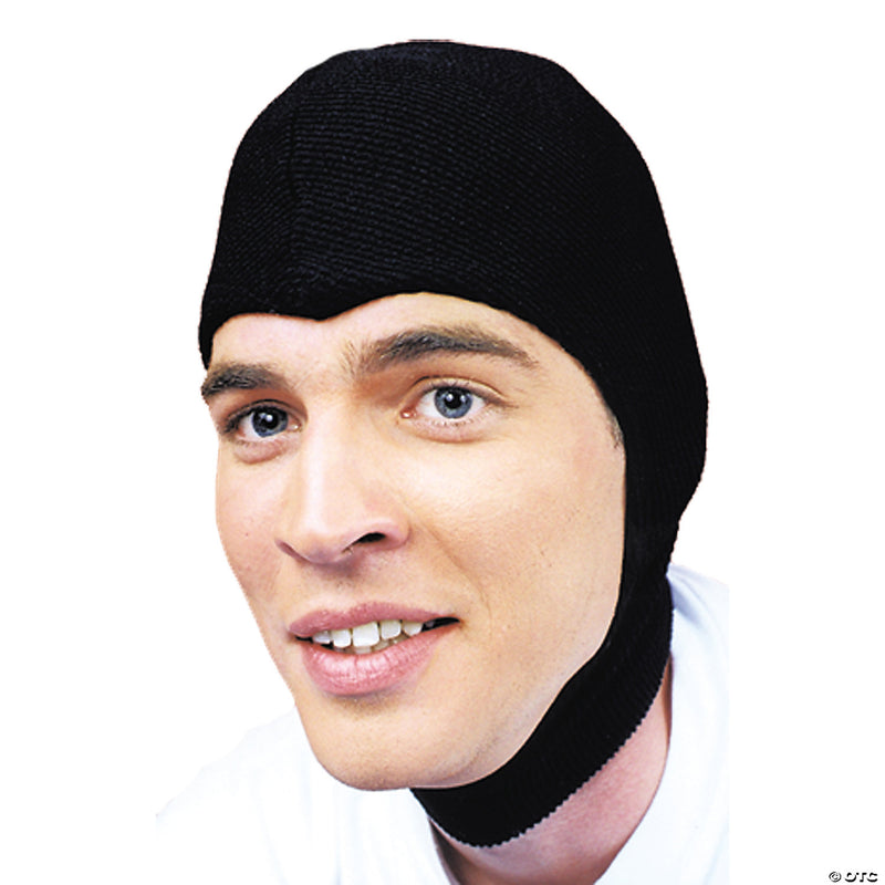 Stretchy Costume Hood - BLACK - image 1