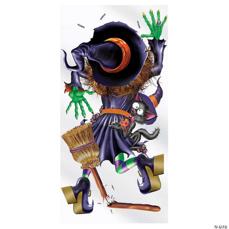 Crashing Witch Door Cover - image 1