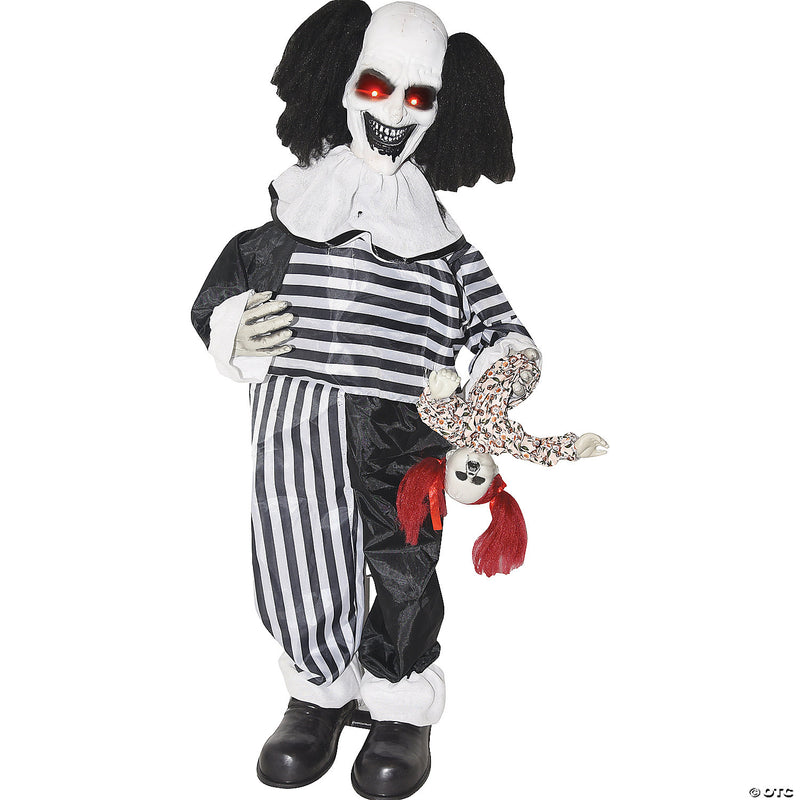 Creepy Clown W Stand - image 1