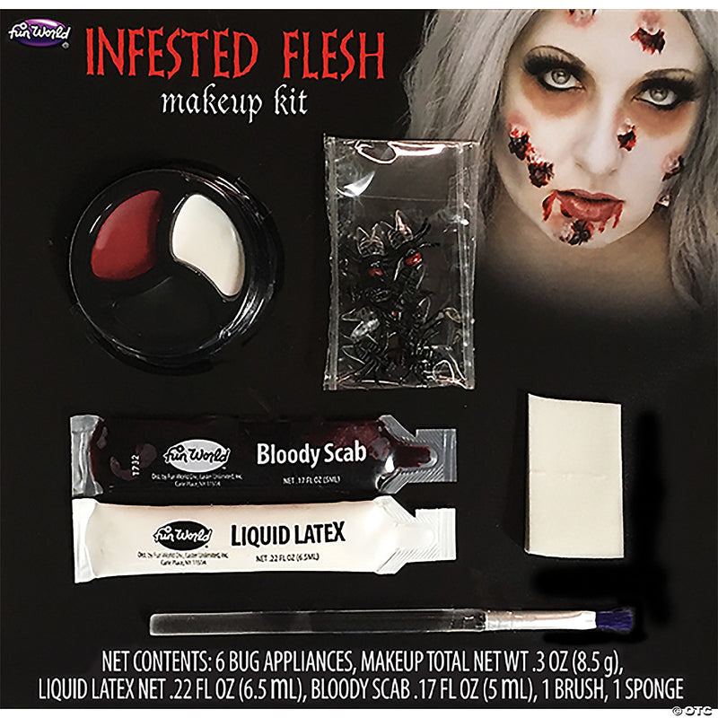 Creepy Crawlers Makup Kits-Infestd Flesh - image 1