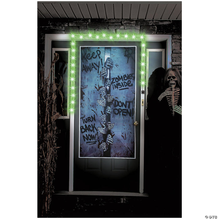 Creepy Zombie Door Decoration Kit