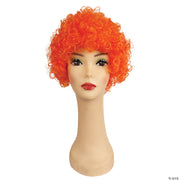 Curly Clown Wig - ORANGE - image 1