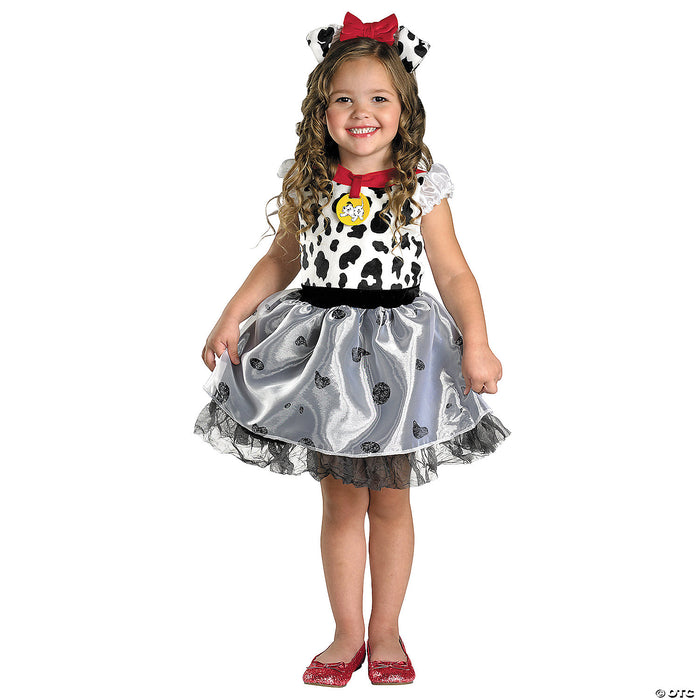 Toddler Dalmatian Princess Costume - Spot-On Style! 🐾👗
