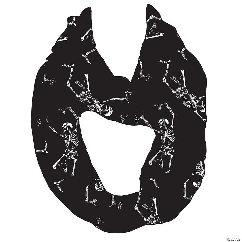 Dancing Skeleton Infinity Scarf - image 1