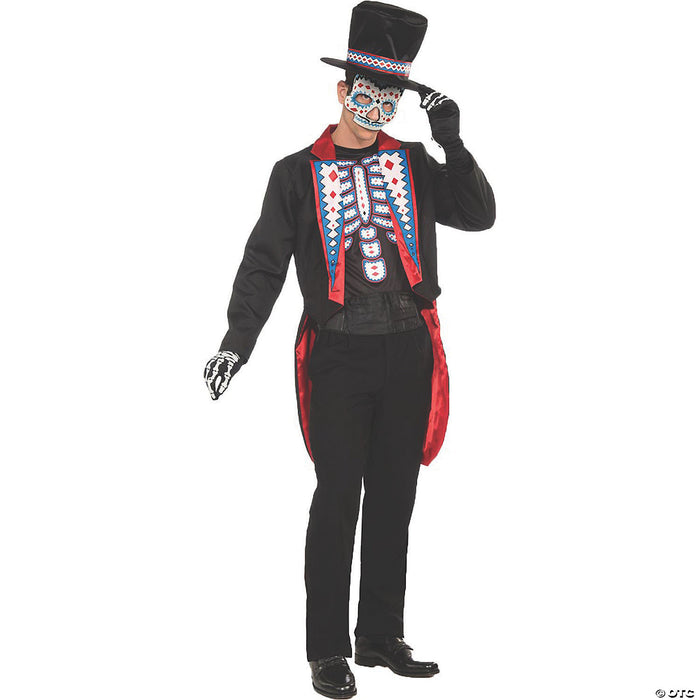 Day of the Dead Celebration Costume for Men