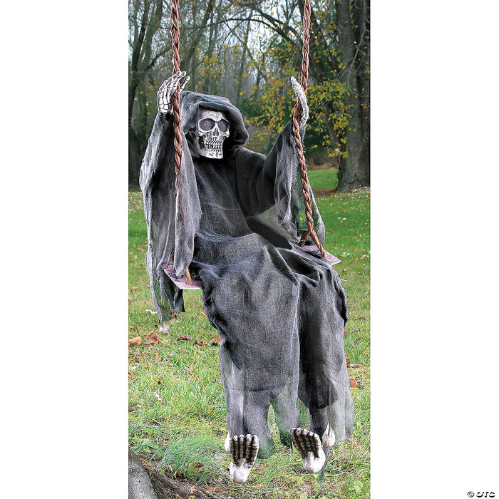 Dead Reaper Prop On Swing 60-Inch