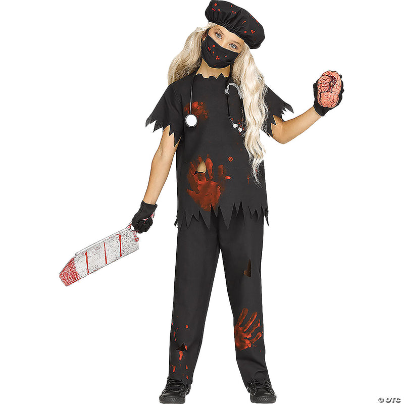 Deadly Doctor Child Costume - LARGE - image 2