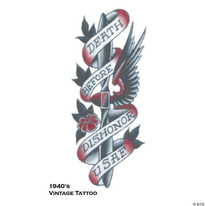 Death Before Dishonor Tattoo