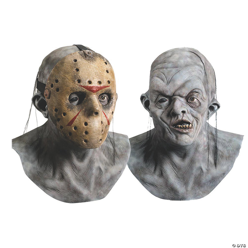 Deluxe Jason Mask with Detachable Hockey Mask - image 1