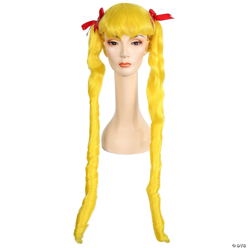 Deluxe Anime Pigtail Wig - image 1