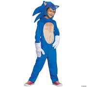 Kids Classic Sonic Movie Costume Large 10-12 - LARGE - image 3