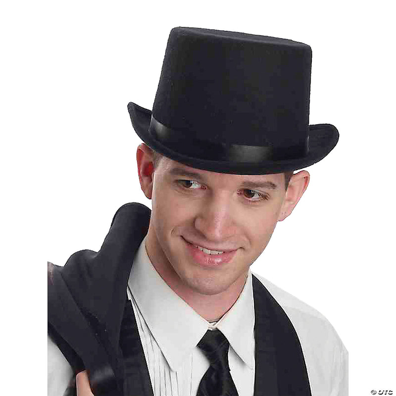 Deluxe Black Top Hat | Costume-Shop.com - image 1