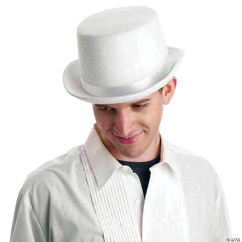 Deluxe White Top Hat - image 1
