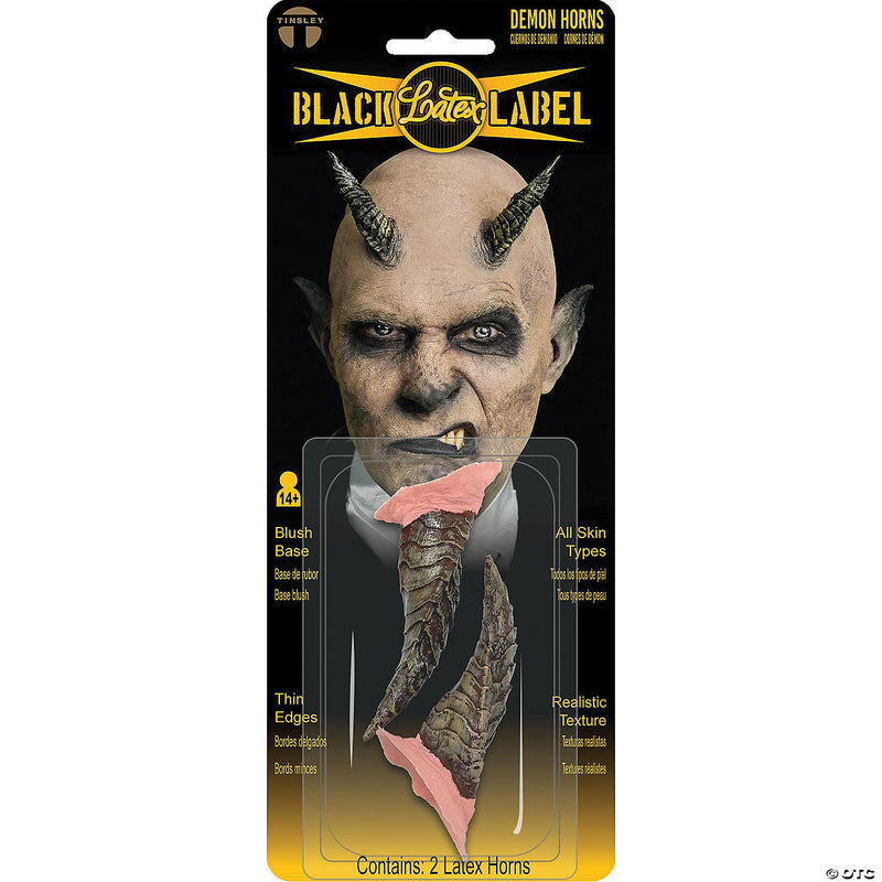 Demon Latex Horns | Costume-shop.com - image 1