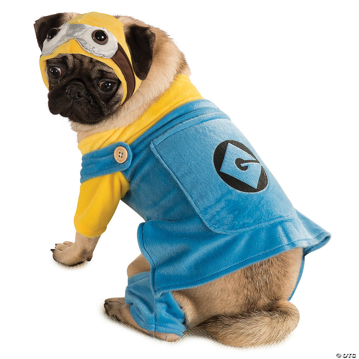 Mischievous Minion Dog Costume - Unleash the Fun! 🐶💛