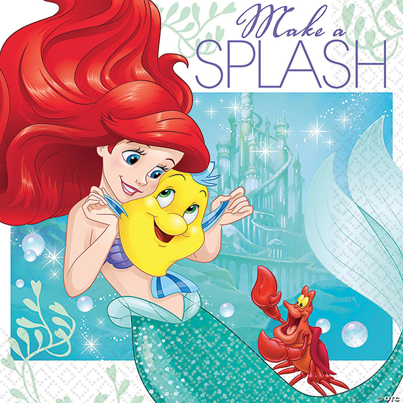 Disney Ariel Beverage Napkins - image 1
