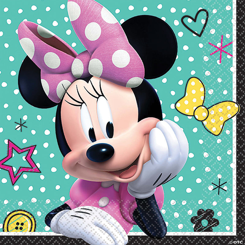 Disney Minnie Mouse Beverage Napkins - image 1