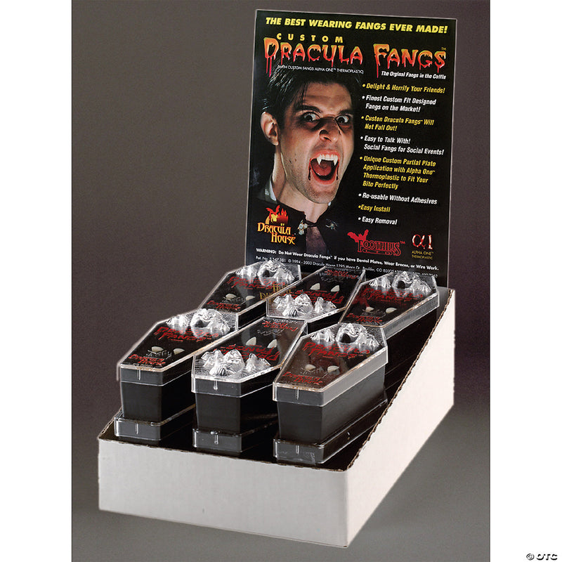 Dracula Fangs Display | Costume-Shop.com - LARGE - image 2
