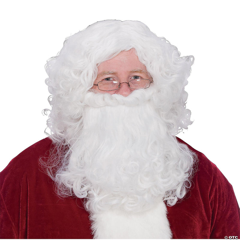 Economy Santa Wig & Beard Set - image 1