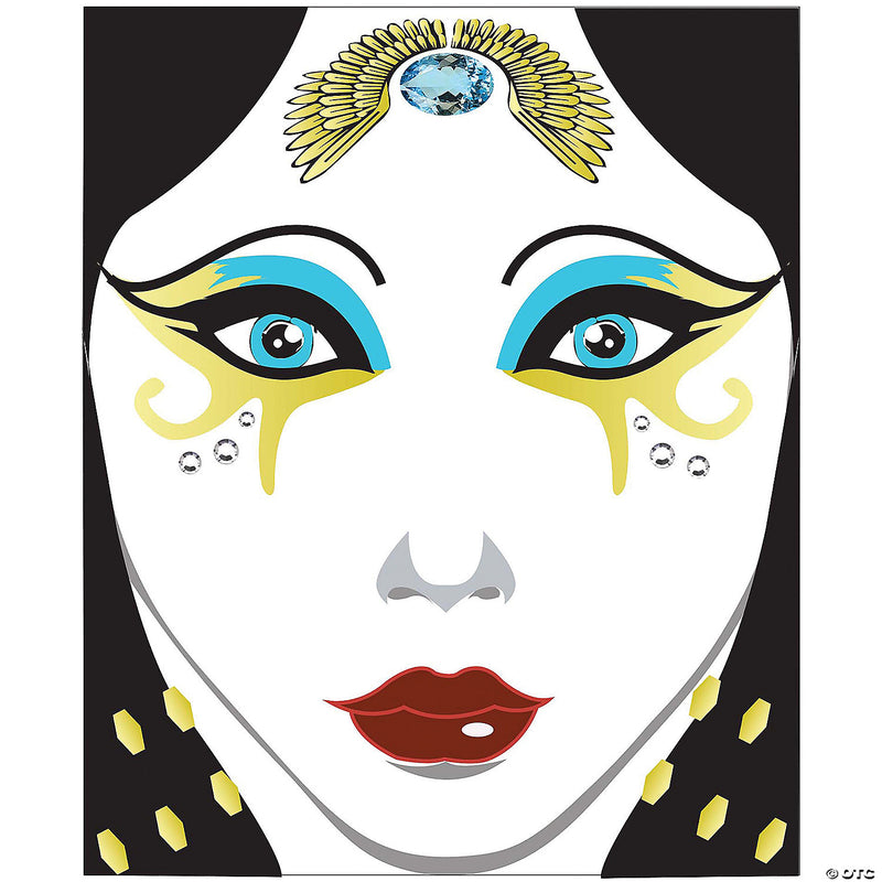 Egyptian Face Decal | Costume-Shop.com - image 1