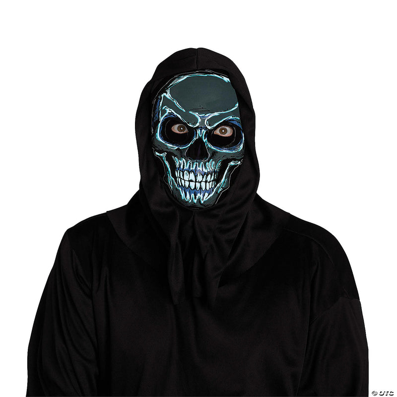 Blue Skull Light Mask | Costume-shop.com - image 1
