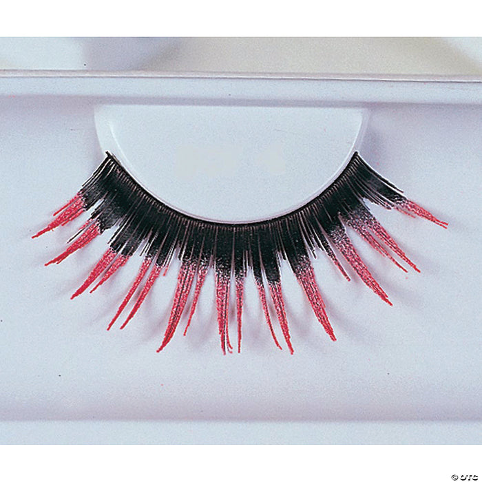 Eyelashes Black with Pink