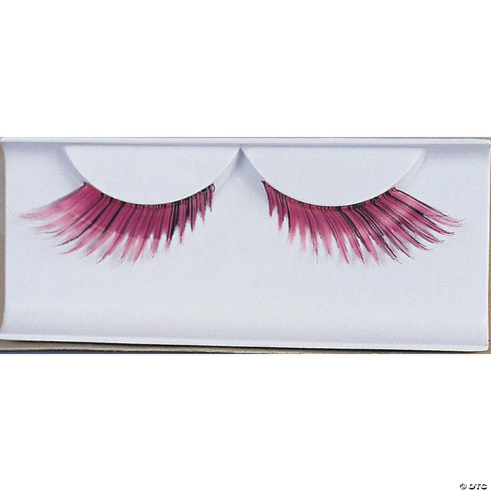 Eyelashes Feather Pink