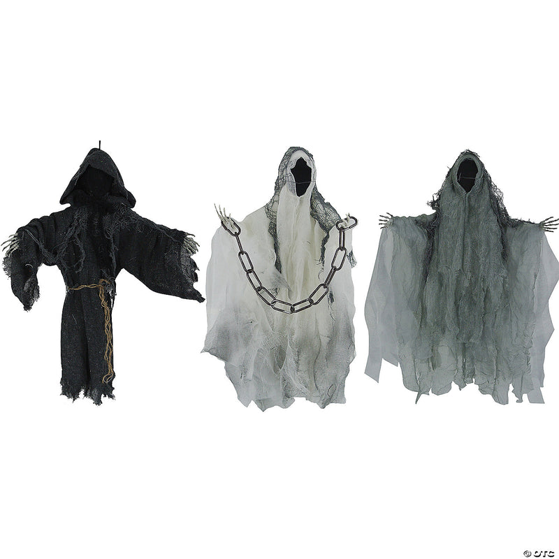 21" Hanging Faceless Reaper Decorations - Set of 3 - image 1