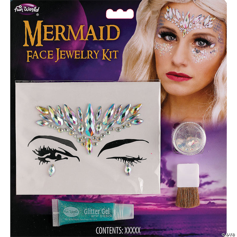 Facial Jewelry Stones Makeup Kit | Costume-Shop.com - image 1