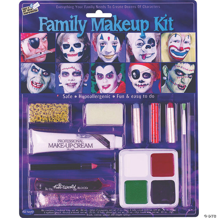Family Halloween Makeup Kit