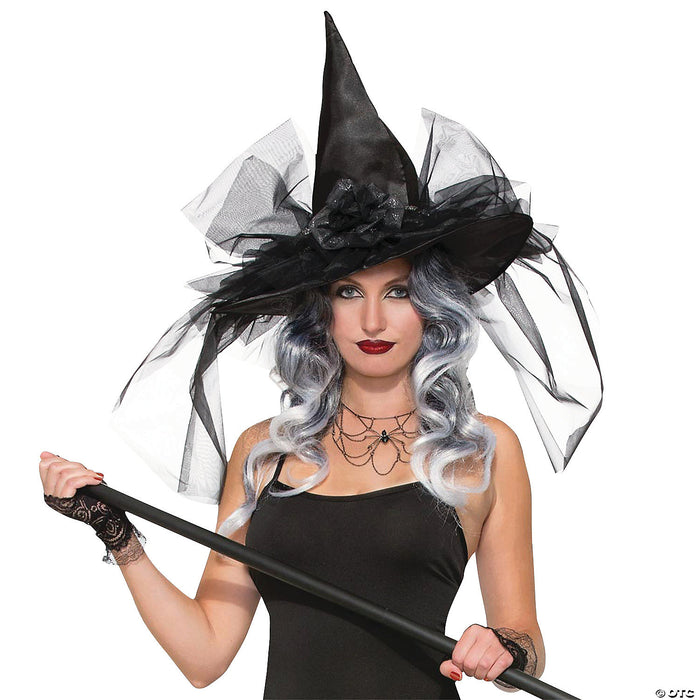 Fancy Deluxe Witch Hat